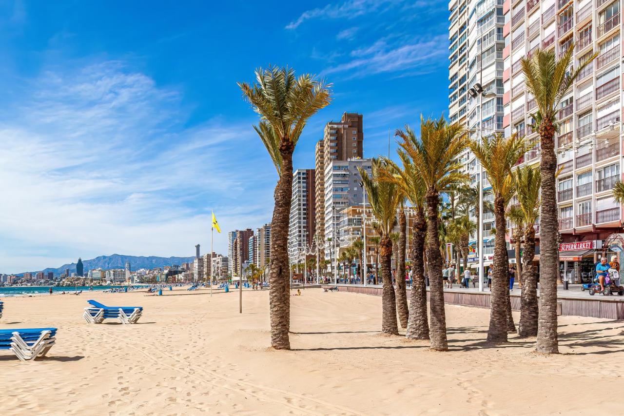 Virginia Levante Beach Apartments Benidorm Eksteriør bilde