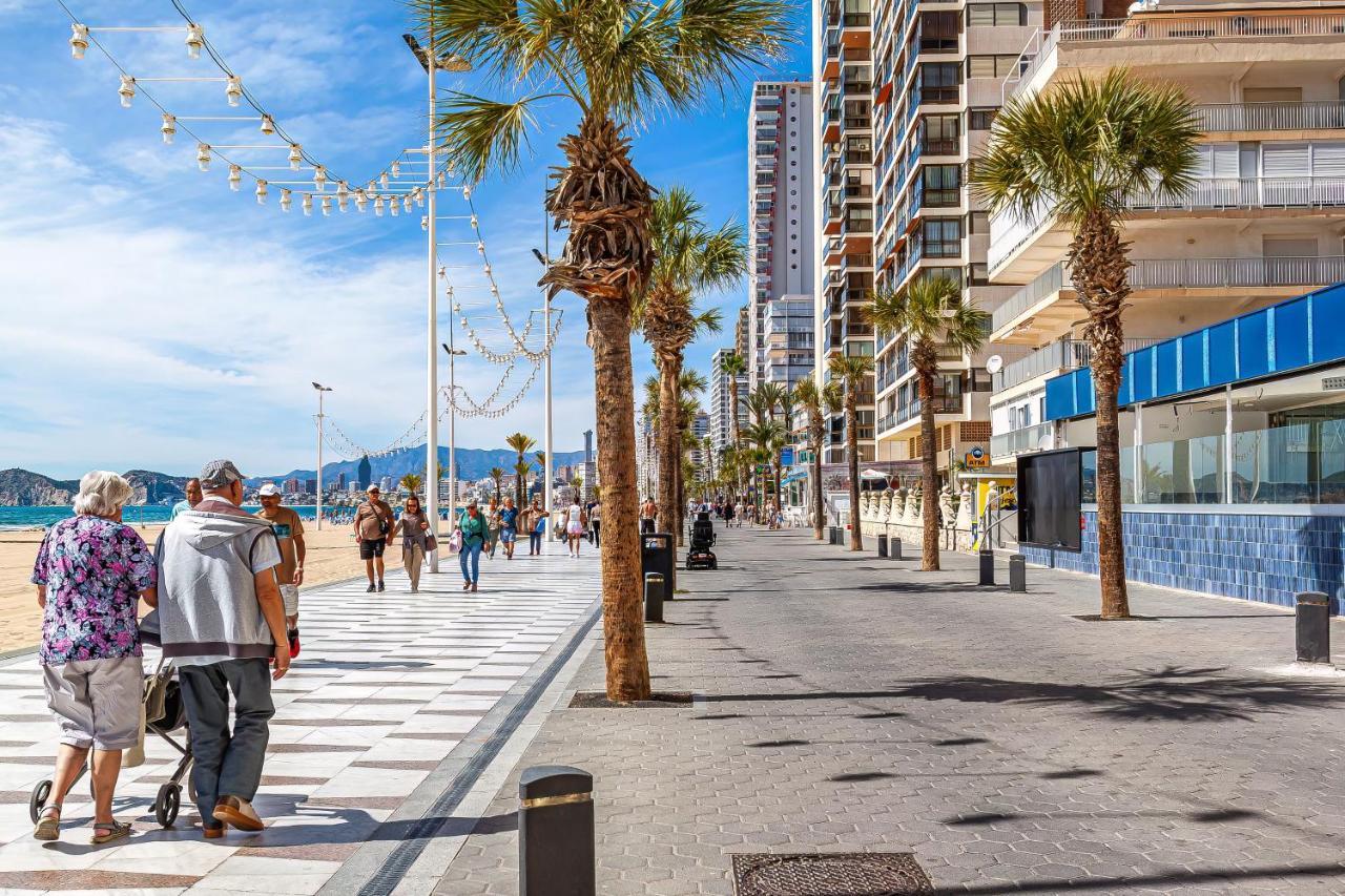 Virginia Levante Beach Apartments Benidorm Eksteriør bilde